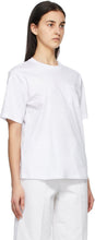 Victoria Victoria Beckham White Pocket Logo T-Shirt