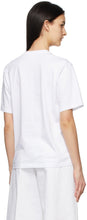 Victoria Victoria Beckham White Pocket Logo T-Shirt