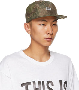 Visvim Green Camo Excelsior Cap