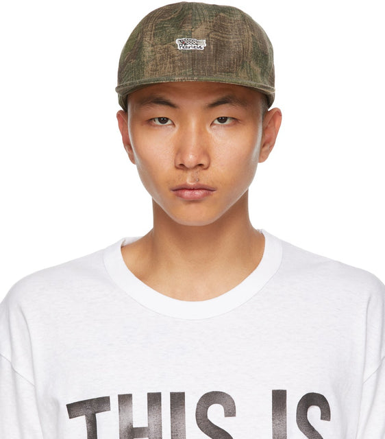 Visvim Green Camo Excelsior Cap - Casquette Visvim Green Camo Excelsior - Visvim 그린 카오 엑셀 시어 캡