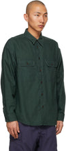 Visvim Green Check Lumber Khadi Shirt