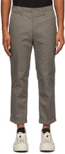 Visvim Grey High Water Chinos - Visvim Grey High Water Chinos - Visvim 회색 높은 물 치노