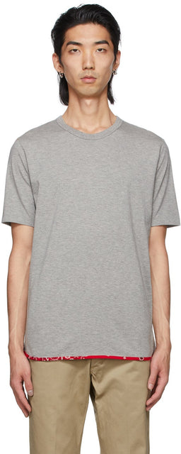 Visvim Grey Sublig T-Shirt - T-shirt Visvim Grey Soublig - Visvim Gray Sublig 티셔츠