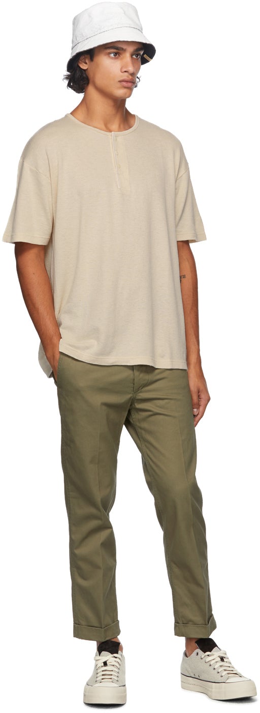 Visvim Khaki High Water Chinos