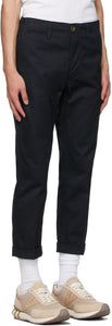 パンツ 21AW Sz3 Visvim high water chino navy Visvim Navy High Water Chino Trousers – BlackSkinny