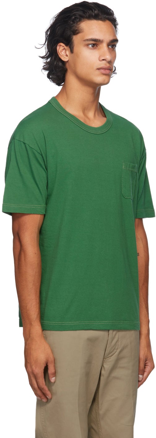 Visvim Three-Pack Multicolor Sublig Pocket T-Shirts