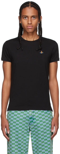 Vivienne Westwood Black Peru Orb T-Shirt - T-shirt Vivienne Westwood Black Peru Orb Orb - Vivienne Westwood Black Peru Orb T 셔츠