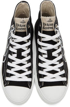 Vivienne Westwood Black Plimsoll Hi Sneakers