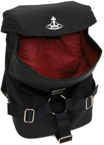 Vivienne Westwood Black Recycled Tom Backpack