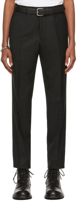 Vivienne Westwood Black Wool Classic Trousers - Pantalon classique en laine noire de Vivienne Westwood - Vivienne Westwood 검은 양모 고전 바지