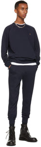Vivienne Westwood Navy Embroidered Logo Sweatshirt