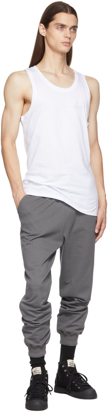 Vivienne Westwood Two-Pack White Logo Tank Tops