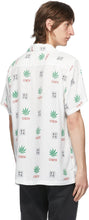 WACKO MARIA White High Times Edition Pot Leaf Shirt
