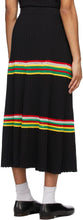 Wales Bonner Black Saint Ann Ribbed Skirt