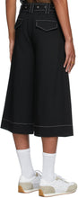 Wales Bonner Black Virgin Wool Jones Bermuda Shorts