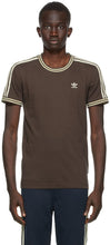 Wales Bonner Brown adidas Originals Edition Graphic T-Shirt - Pays de Galles Bonner Brown Adidas Originals Edition T-shirt graphique - 웨일즈 보너 브라운 Adidas Originals Edition 그래픽 티셔츠