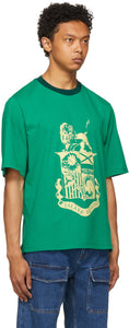 Wales Bonner Green Johnson Crest T-Shirt