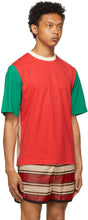 Wales Bonner Multicolor Colorblock Johnson T-Shirt