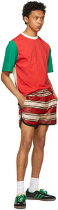 Wales Bonner Multicolor Colorblock Johnson T-Shirt