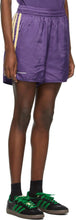Wales Bonner Purple adidas Edition Striped Shorts