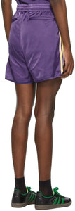 Wales Bonner Purple adidas Edition Striped Shorts