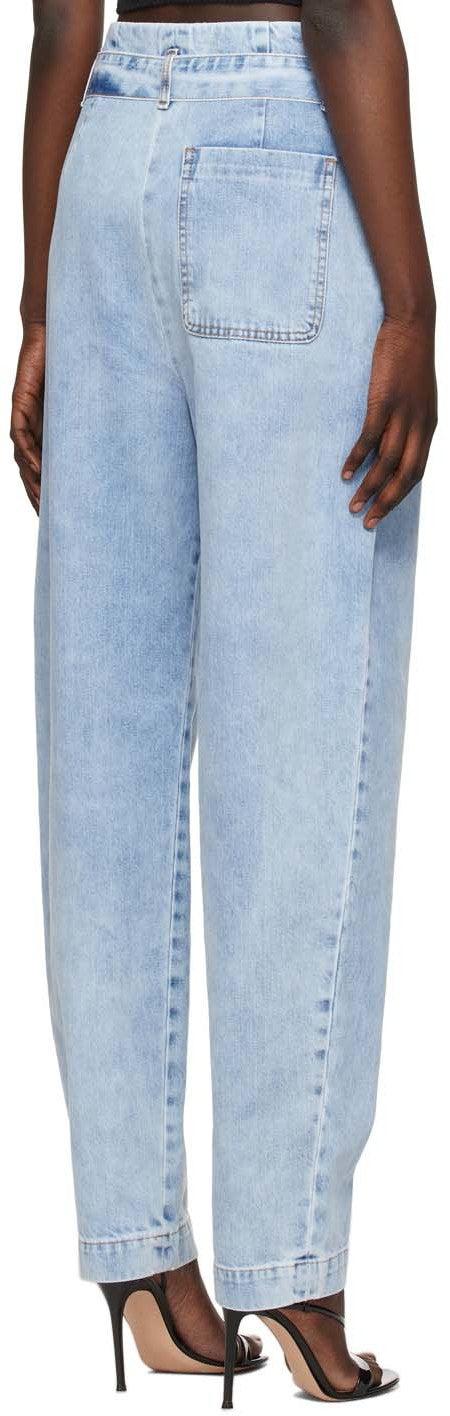 Wandering Blue Paperbag Jeans – BlackSkinny