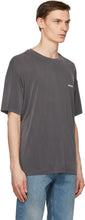 We11done Grey Oversized T-Shirt