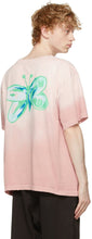 We11done Pink Washed Butterfly T-Shirt