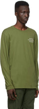 Western Hydrodynamic Research SSENSE Exclusive Green Uniform Long Sleeve T-Shirt
