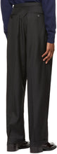 Winnie New York Black Wool Pleated Trousers