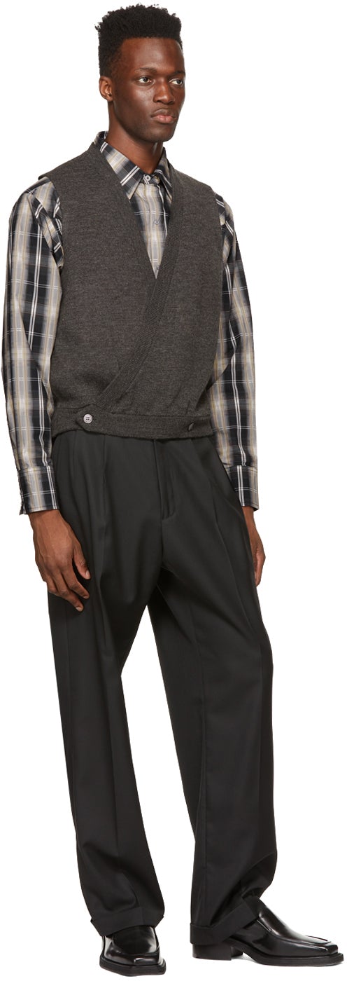 Winnie New York Grey Check Western Shirt