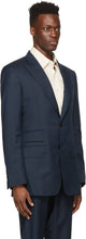 Winnie New York Navy Peak Lapel Blazer