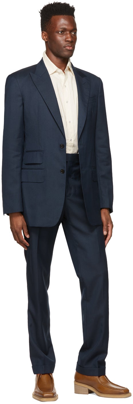 Winnie New York Navy Suiting Trousers