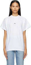 Won Hundred White Brooklyn Logo T-Shirt - T-shirt de logo de Brooklyn White - 백인 브루클린 로고 티셔츠를 얻었습니다