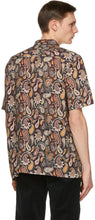 Wood Wood Multicolor Paisley Thor Short Sleeve Shirt
