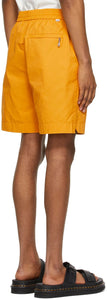 Wood Wood Orange Baltazar Tech Shorts