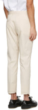 Wooyoungmi Beige Twill Slim Trousers