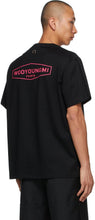 Wooyoungmi Black Floral Pocket T-Shirt