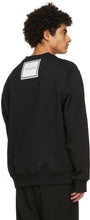 Wooyoungmi Black Square Patch Sweatshirt