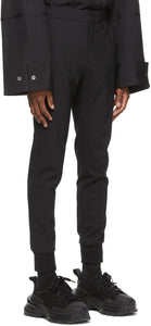 Wooyoungmi Black Wool Trousers