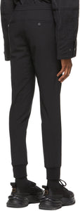 Wooyoungmi Black Wool Trousers