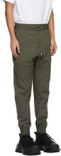 Wooyoungmi Khaki Cotton Cuffed Sweatpants