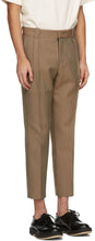 Wooyoungmi Khaki One Pleat Trousers