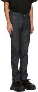 Wooyoungmi Navy Slim Jeans