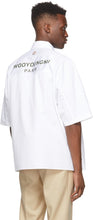Wooyoungmi White Oversized Short Sleeve Shirt