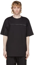 Y-3 Black CH1 Shell T-Shirt - T-shirt de coquille ch1 noir Y-3 - Y-3 블랙 ch1 쉘 티셔츠