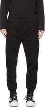 Y-3 Black Cargo Utility Lounge Pants - Y-3 pantalons de salon de cargaison noir - Y-3 블랙 카고 유틸리티 라운지 바지