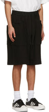 Y-3 Black Chain Mesh Shorts