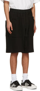 Y-3 Black Chain Mesh Shorts