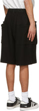 Y-3 Black Chain Mesh Shorts